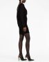 Saint Laurent Mini-jurk met V-hals Zwart - Thumbnail 4