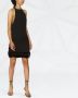 Saint Laurent Mini-jurk met veren Zwart - Thumbnail 2