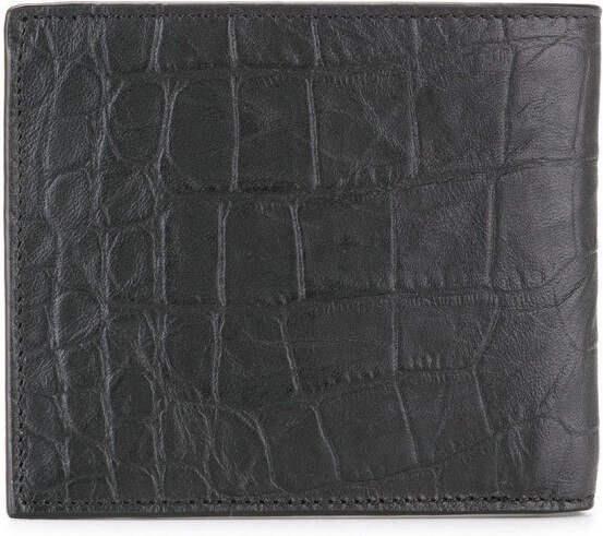 Saint Laurent Monogram billfold portemonnee Zwart