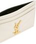 Saint Laurent Pasjeshouder met monogram Wit - Thumbnail 3