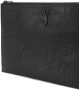 Saint Laurent Monogram pouch Zwart - Thumbnail 4