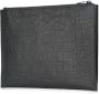 Saint Laurent Monogram zip pouch Zwart - Thumbnail 3