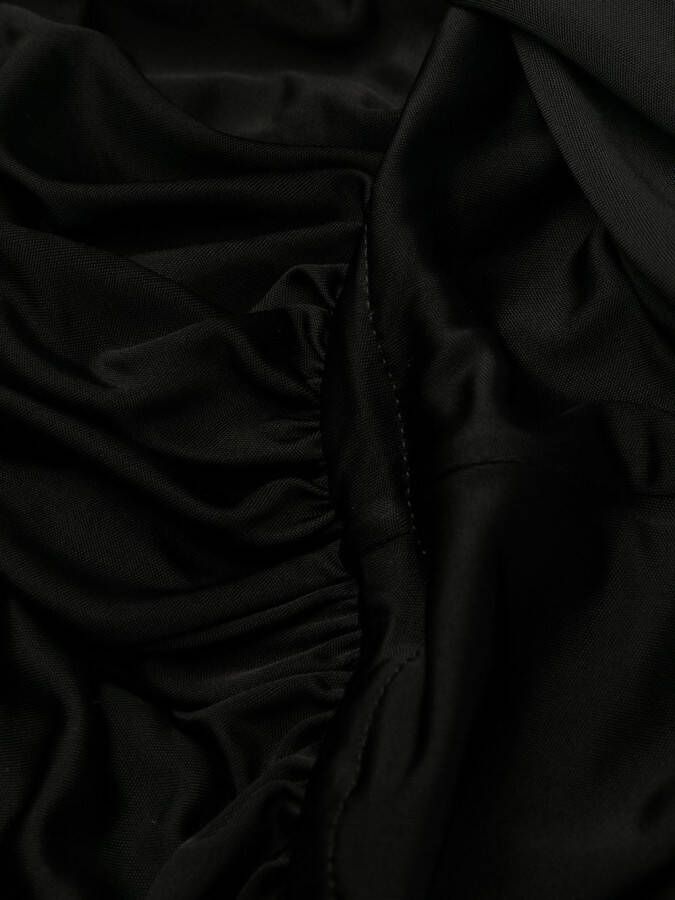 Saint Laurent Mouwloze jurk Zwart
