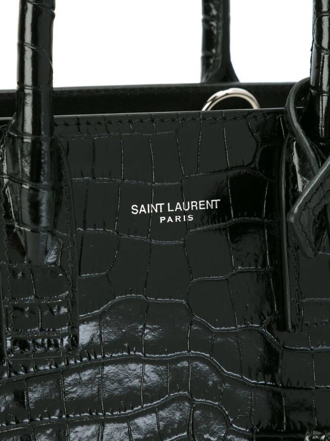 Saint Laurent nano 'Sac de Jour' tote Zwart