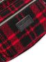 Saint Laurent Nuxx heuptas met tartan ruit Zwart - Thumbnail 4