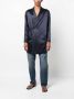 Saint Laurent Jas met asymmetrische voorkant Blauw - Thumbnail 2