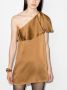 Saint Laurent Off-shoulder jurk Bruin - Thumbnail 2