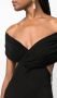 Saint Laurent Off-shoulder jurk Zwart - Thumbnail 5