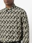 Saint Laurent Overhemd met abstracte print Zwart - Thumbnail 5