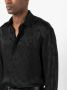 Saint Laurent Overhemd met abstracte print Zwart - Thumbnail 5