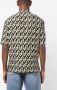 Saint Laurent Overhemd met abstracte print Zwart - Thumbnail 4