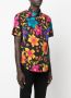 Saint Laurent Overhemd met bloemenprint Zwart - Thumbnail 3