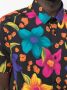 Saint Laurent Overhemd met bloemenprint Zwart - Thumbnail 5