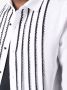 Saint Laurent Overhemd met contrasterend kant Wit - Thumbnail 5