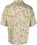 Saint Laurent Overhemd met palmboomprint Beige - Thumbnail 2