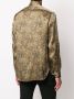 Saint Laurent Overhemd met print Geel - Thumbnail 4