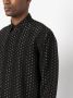 Saint Laurent Overhemd met stippen Zwart - Thumbnail 5