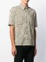 Saint Laurent Overhemd met zebraprint heren katoen 38 Beige - Thumbnail 3