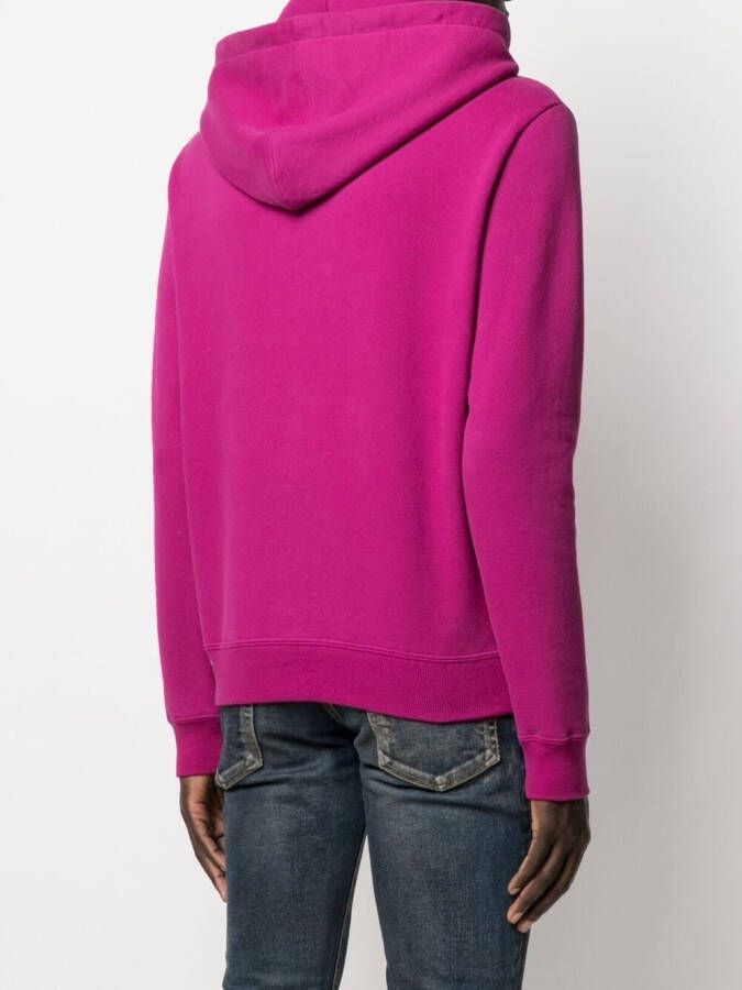 Saint Laurent Oversized hoodie Roze