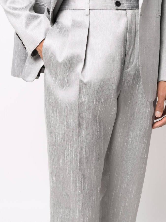 Saint Laurent Pantalon Grijs