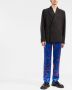 Saint Laurent Pantalon met paisley-print Blauw - Thumbnail 2