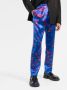 Saint Laurent Pantalon met paisley-print Blauw - Thumbnail 3
