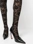 Saint Laurent Panty met kant Zwart - Thumbnail 5