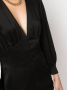 Saint Laurent Zijden playsuit Zwart - Thumbnail 5