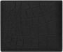 Saint Laurent Portemonnee met gekreukt-effect Zwart - Thumbnail 4