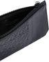 Saint Laurent Portemonnee met monogram-reliëf Zwart - Thumbnail 3