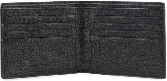 Saint Laurent Portemonnee met luipaardprint Wit
