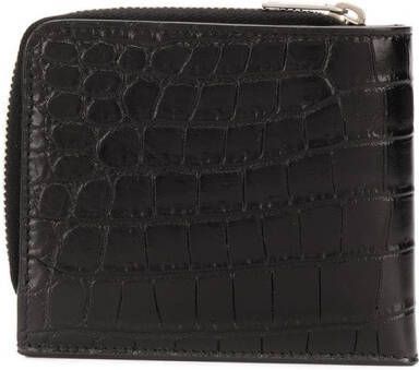Saint Laurent Portemonnee met rits Zwart
