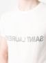 Saint Laurent T-shirt met logoprint Beige - Thumbnail 5