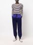 Saint Laurent Ribgebreide trui Paars - Thumbnail 2