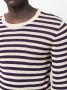 Saint Laurent Ribgebreide trui Paars - Thumbnail 5