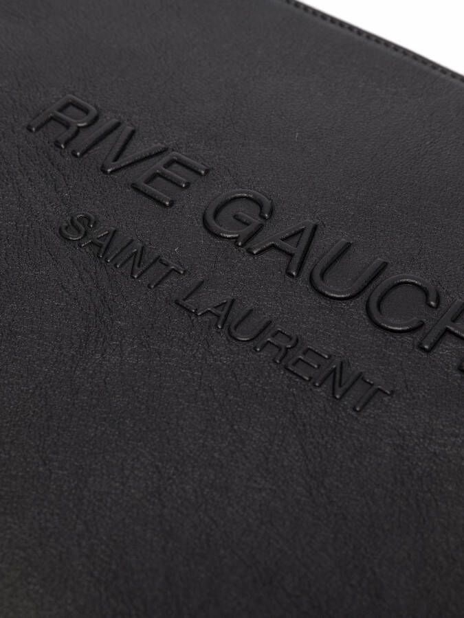 Saint Laurent Rive Gauche clutch Zwart