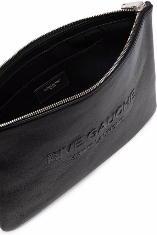 Saint Laurent Rive Gauche clutch Zwart