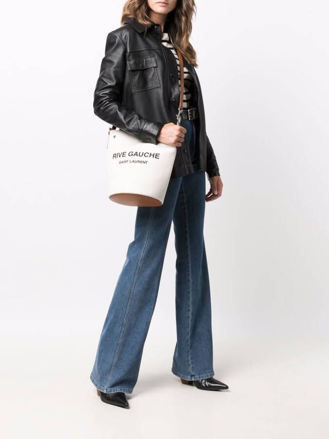 Saint Laurent Rive Gauche shopper Beige
