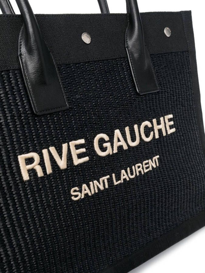 Saint Laurent Rive Gauche shopper Zwart