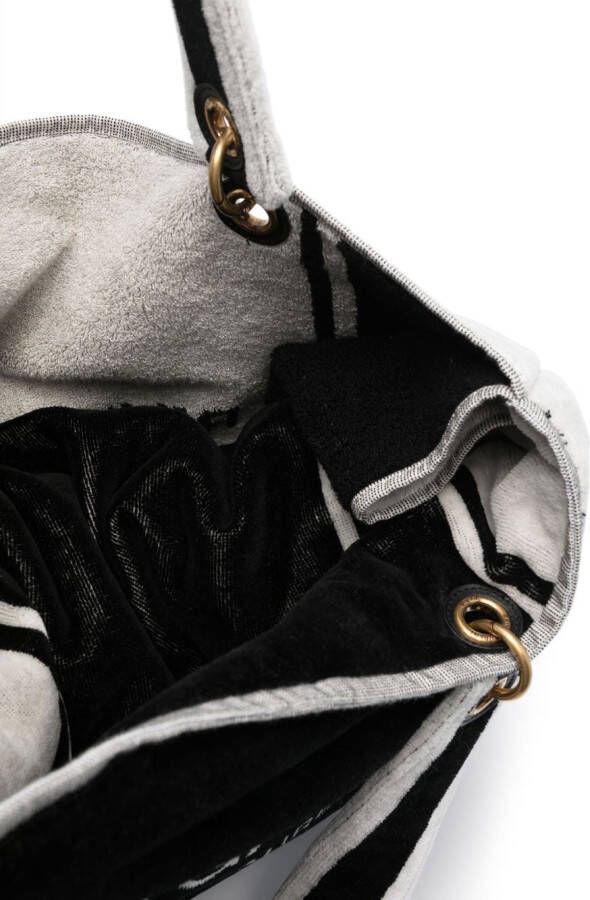 Saint Laurent Rive Gauche strandtas Zwart