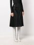 Saint Laurent Rok met slangenhuid-effect Zwart - Thumbnail 3