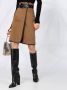 Saint Laurent Rok met wikkel-effect Beige - Thumbnail 5