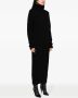 Saint Laurent Maxi-jurk met col Zwart - Thumbnail 3