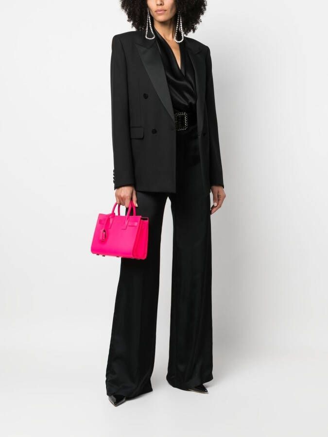 Saint Laurent Sac de Jour nano shopper Roze