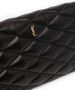 Saint Laurent Sade gewatteerde clutch Zwart - Thumbnail 4