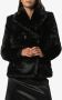 Saint Laurent Sailorjas van imitatiebont Zwart - Thumbnail 3
