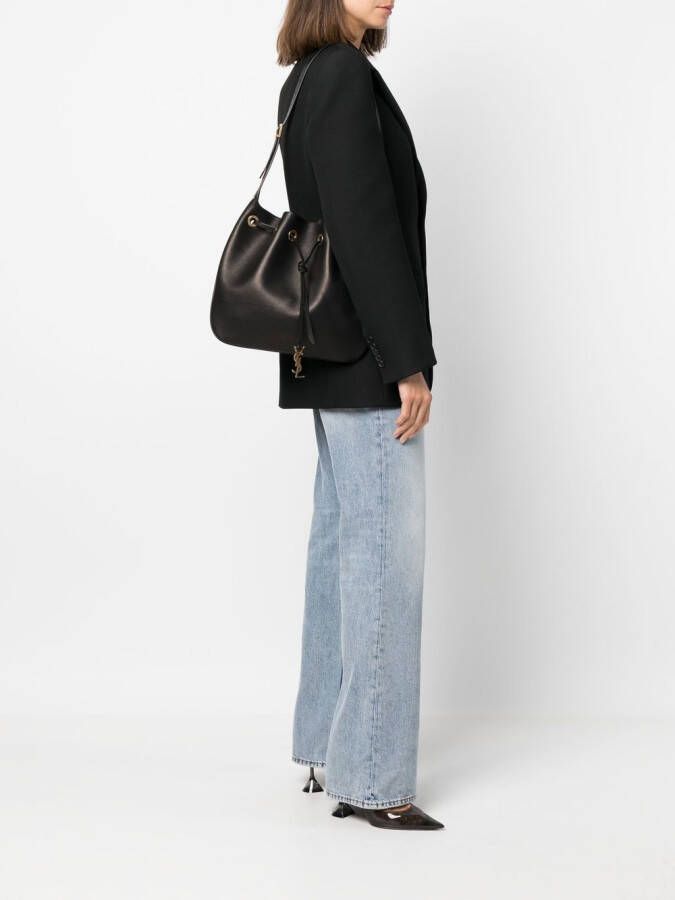 Saint Laurent Paris VII schoudertas Bruin