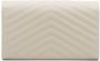 Saint Laurent Cassandra portemonnee met ketting Beige - Thumbnail 3
