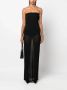 Saint Laurent Strapless jurk Zwart - Thumbnail 2
