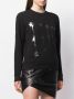 Saint Laurent Shirt met palmboom print Zwart - Thumbnail 3